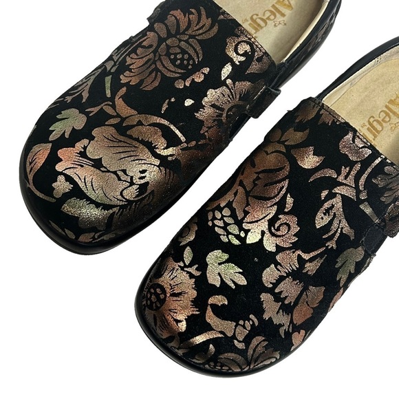 NWOT Alegria Leather Slip-On Shoes With Double Gore Kara Regal Copper - Picture 6 of 16